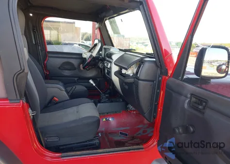 2004 Jeep Wrangler X z USA, uszkodzony, nr VIN 1J4FA39S14P739236